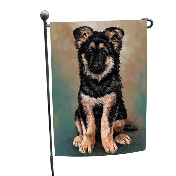 German Shepherd Puppy Dog Garden Flag