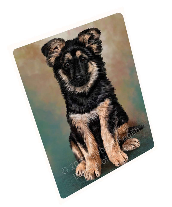 German Shepherd Puppy Dog Magnet