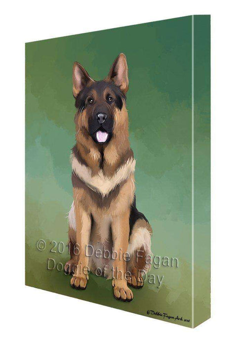 German Shepherds Dog Canvas Wall Art CV094