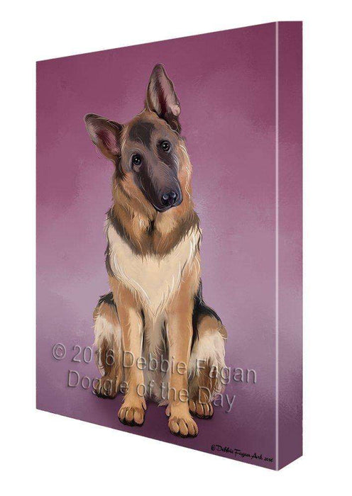 German Shepherds Dog Canvas Wall Art CV095