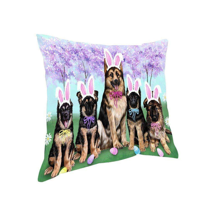 German Shepherds Dog Easter Holiday Pillow PIL52448
