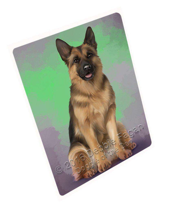 German Shepherds Dog Large Refrigerator / Dishwasher Magnet D157