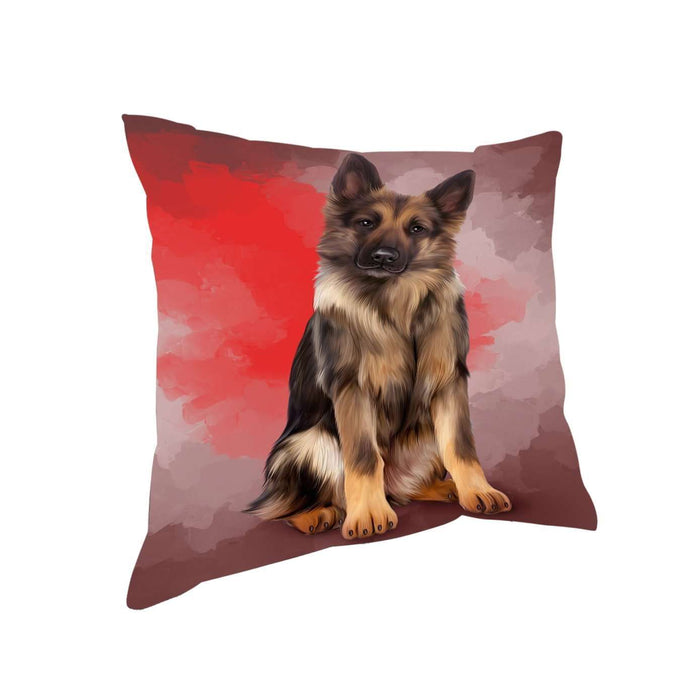 German Shepherds Dog Throw Pillow D332