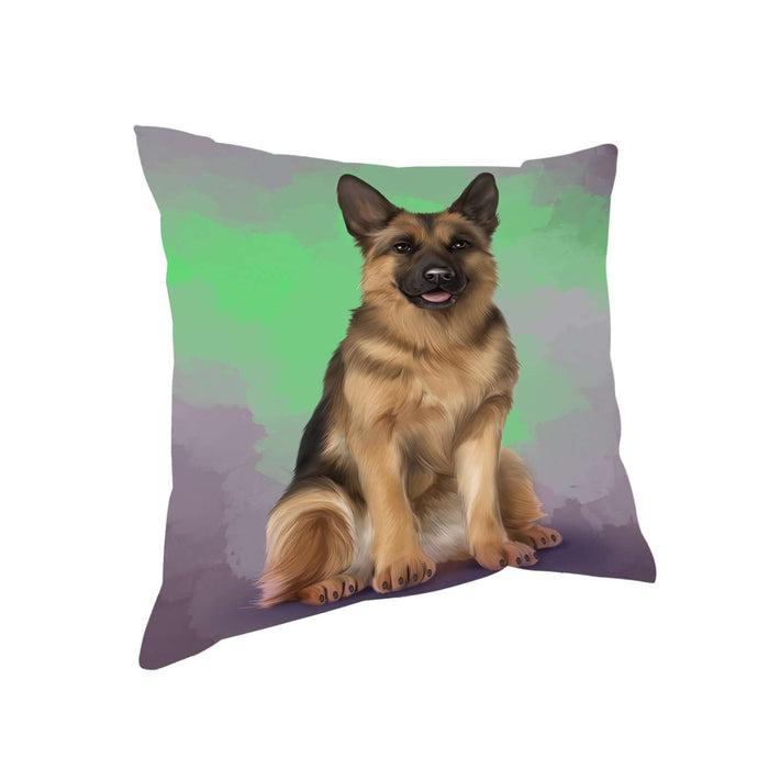 German Shepherds Dog Throw Pillow D333
