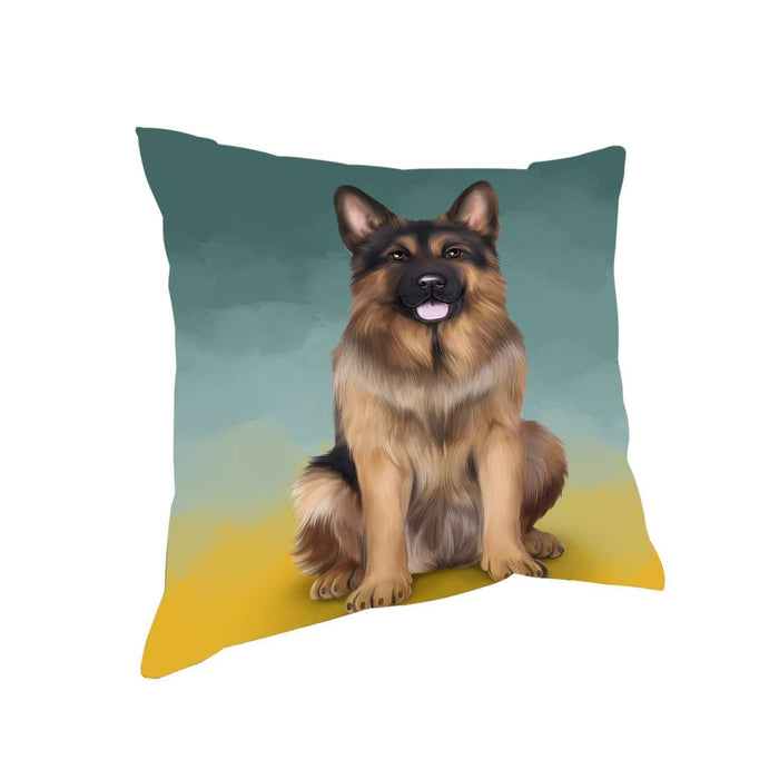 German Shepherds Dog Throw Pillow D335