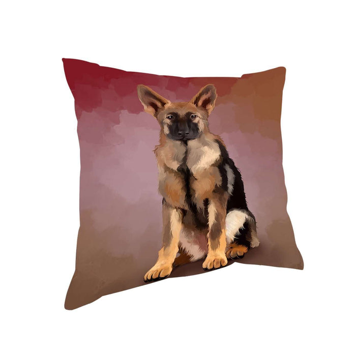 German Shepherds Dog Throw Pillow D338