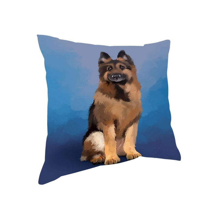 German Shepherds Dog Throw Pillow D339
