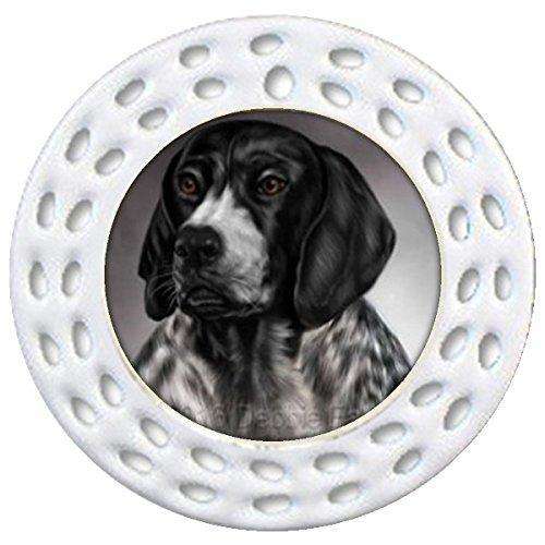German Shorthaired Pointers Dog Art Portrait Print Christmas Holiday Ornament