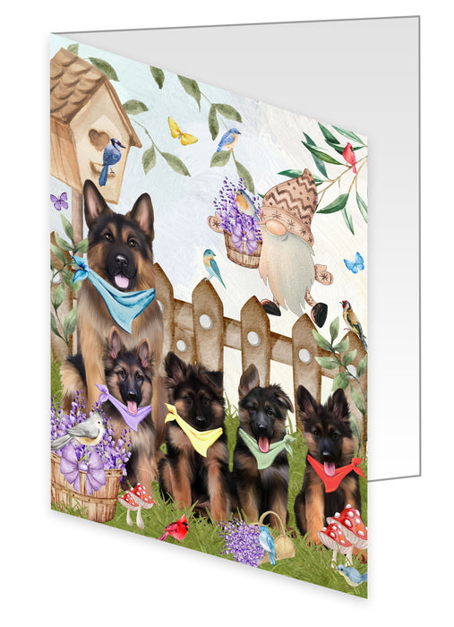 German Shepherd Greeting Cards & Note Cards, Explore a Variety of Custom Designs, Personalized, Invitation Card with Envelopes, Gift for Dog and Pet Lovers
