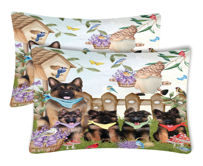 German Shepherd Pillow Case, Standard Pillowcases Set of 2, Explore a Variety of Designs, Custom, Personalized, Pet & Dog Lovers Gifts