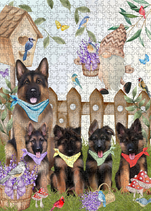 German Shepherd Jigsaw Puzzle for Adult: Explore a Variety of Designs, Custom, Personalized, Interlocking Puzzles Games, Dog and Pet Lovers Gift
