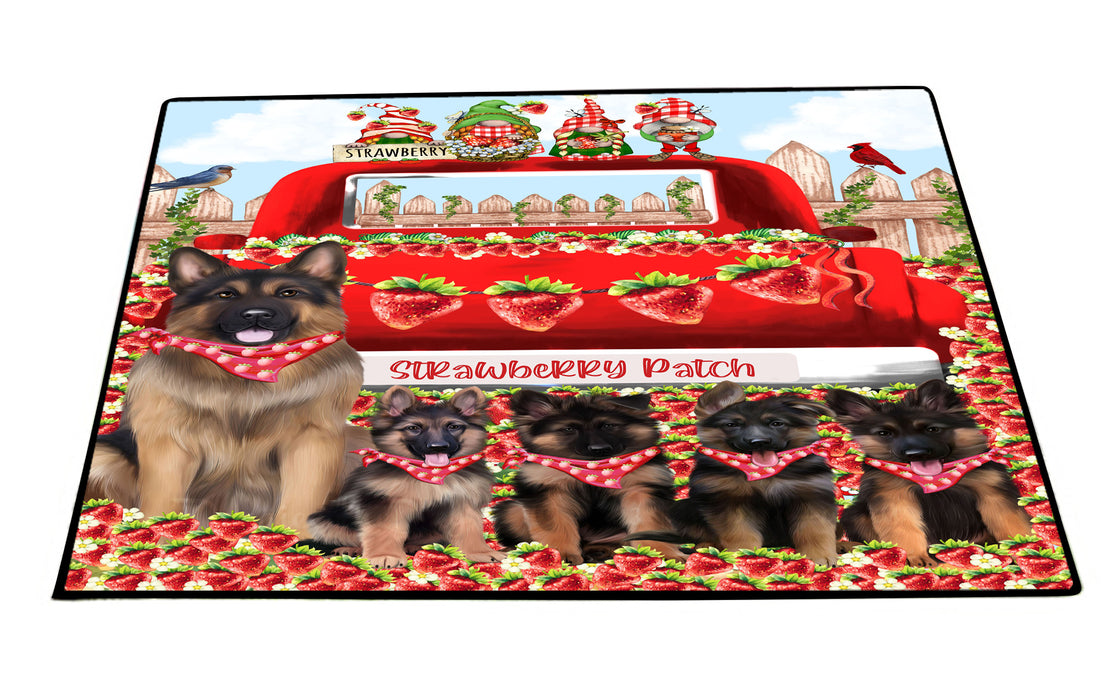German Shepherd Floor Mats and Doormat: Explore a Variety of Designs, Custom, Anti-Slip Welcome Mat for Outdoor and Indoor, Personalized Gift for Dog Lovers
