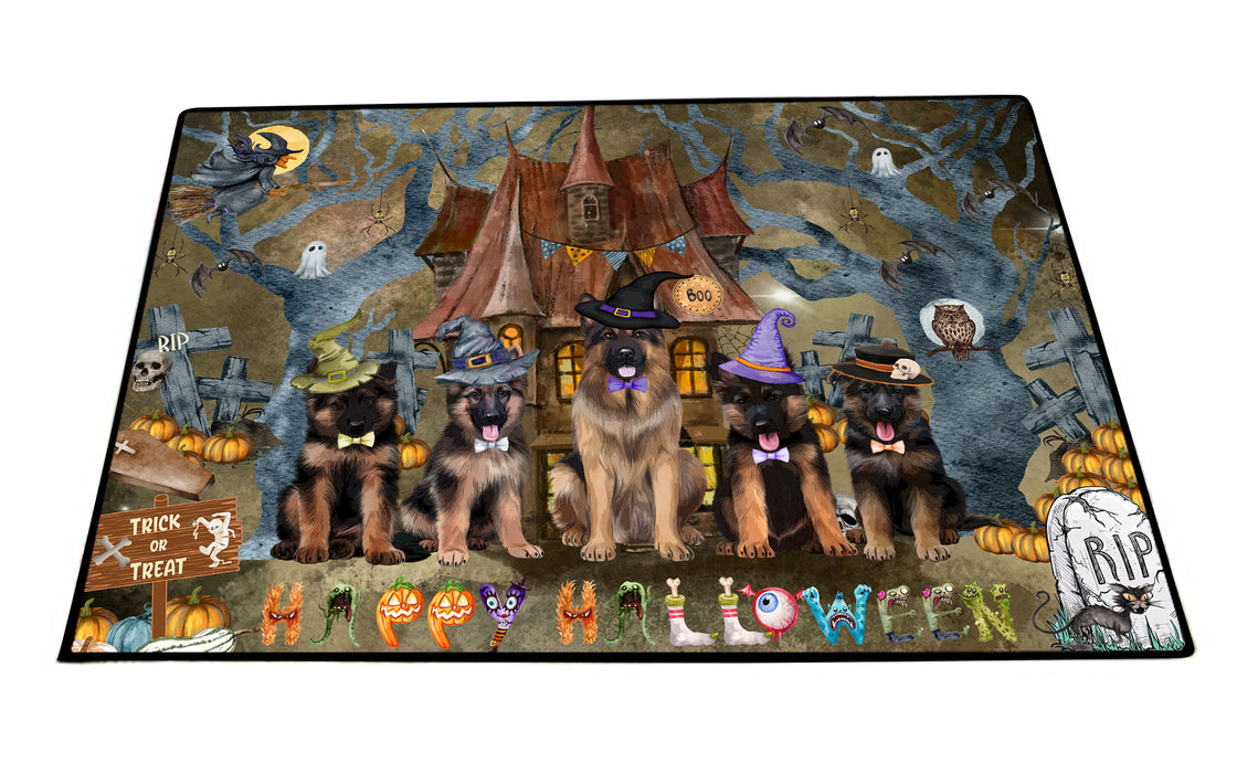 German Shepherd Floor Mats and Doormat: Explore a Variety of Designs, Custom, Anti-Slip Welcome Mat for Outdoor and Indoor, Personalized Gift for Dog Lovers