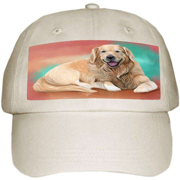 Golden Retriever Dog Ball Hat Cap