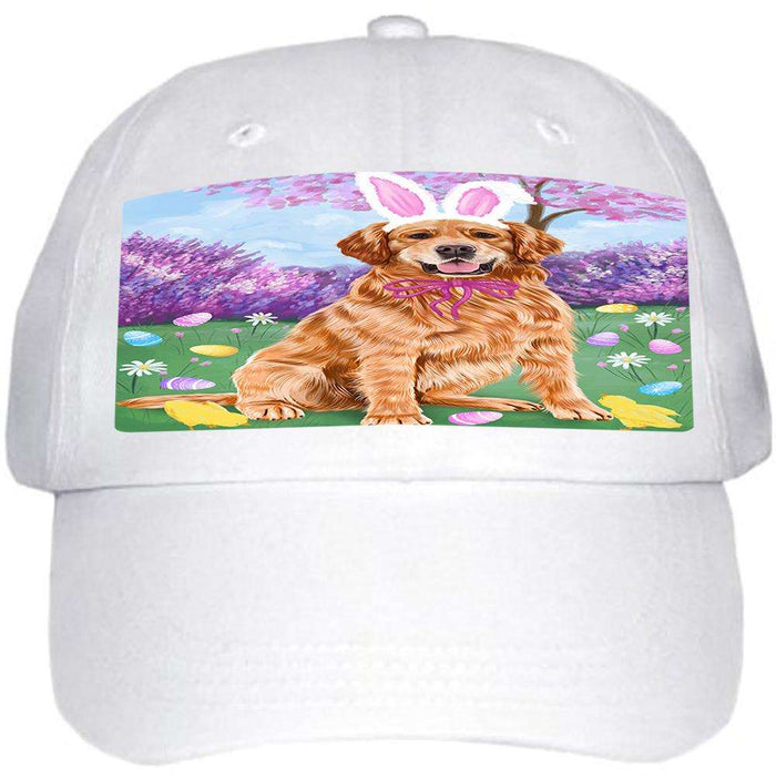 Golden Retriever Dog Easter Holiday Ball Hat Cap HAT51183