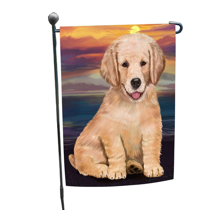 Golden Retriever Dog Garden Flag