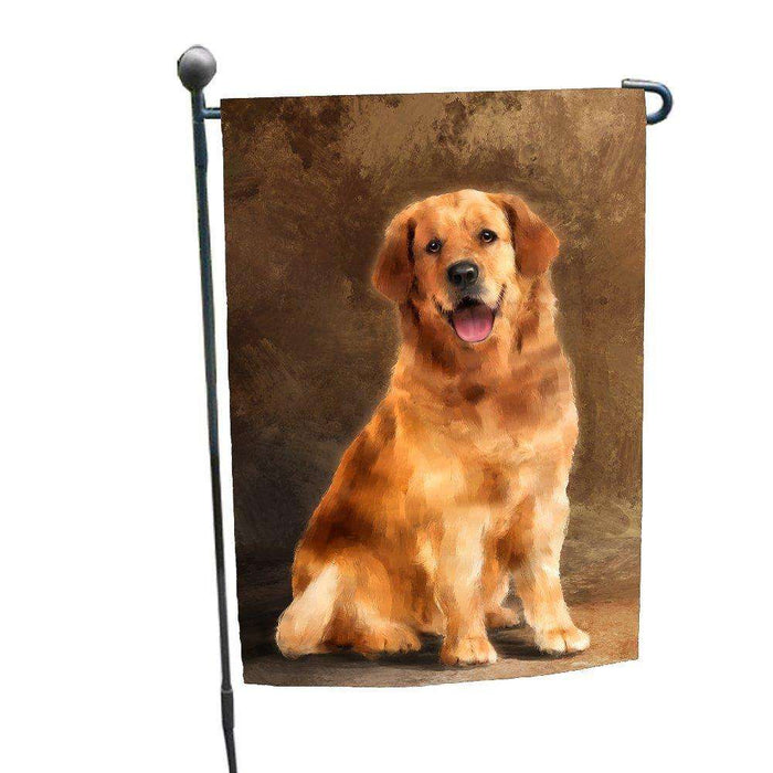 Golden Retriever Dog Garden Flag