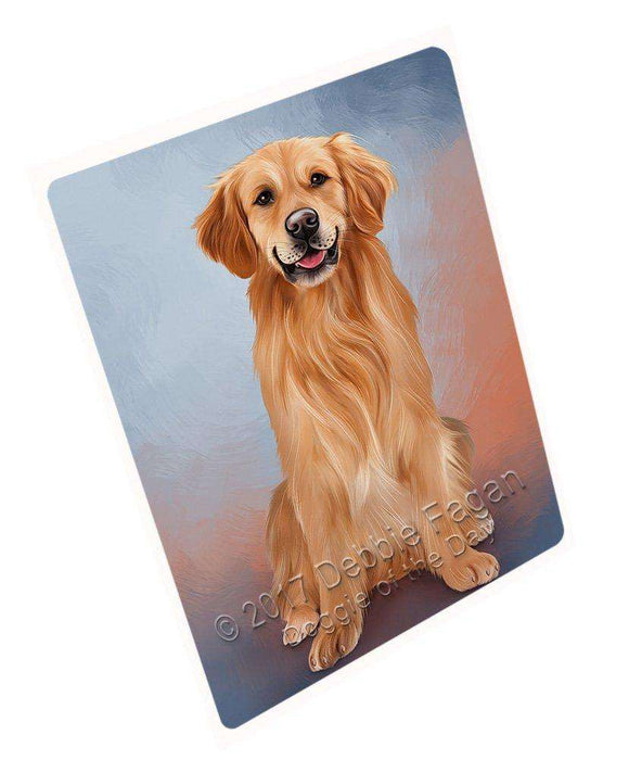 Golden Retriever Dog Large Refrigerator / Dishwasher RMAG49926