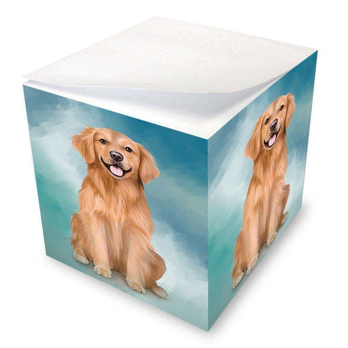 Golden Retriever Dog Note Cube NOC48314