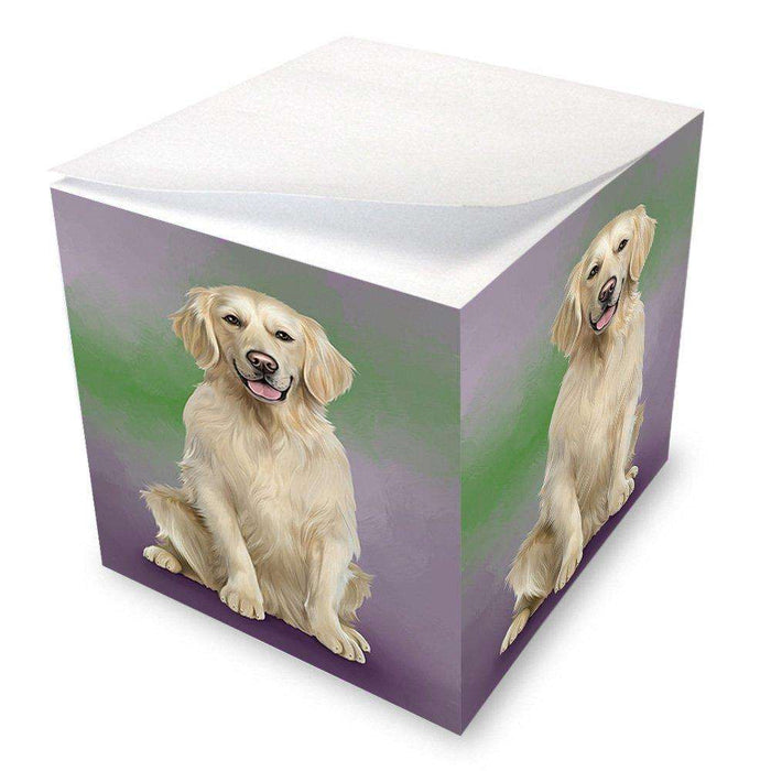 Golden Retriever Dog Note Cube NOC48315
