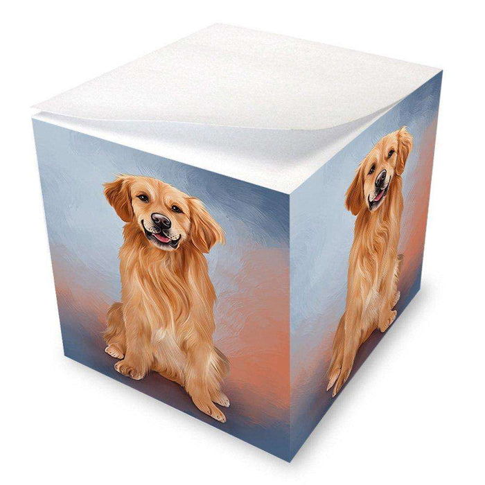 Golden Retriever Dog Note Cube NOC48316