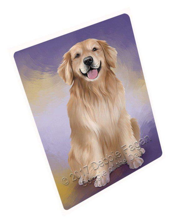 Golden Retriever Dog Tempered Cutting Board C48954