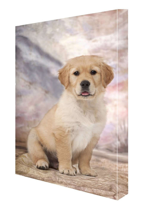 Golden Retriever Puppy Canvas 18 x 24