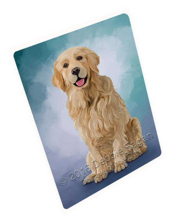 Golden Retrievers Dog Art Portrait Print Woven Throw Sherpa Plush Fleece Blanket D164