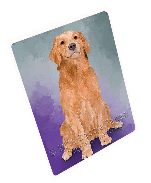 Golden Retrievers Dog Art Portrait Print Woven Throw Sherpa Plush Fleece Blanket D167
