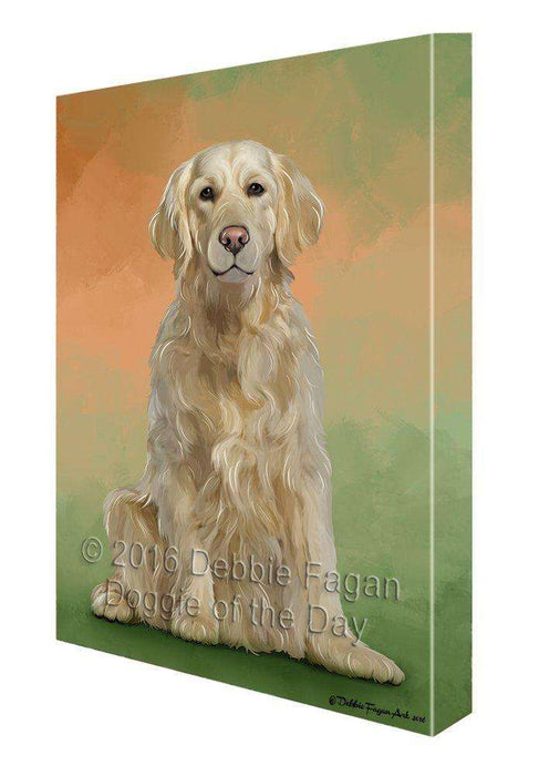 Golden Retrievers Dog Canvas Wall Art CV098