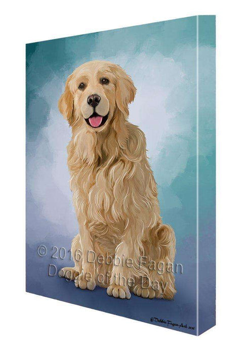 Golden Retrievers Dog Canvas Wall Art