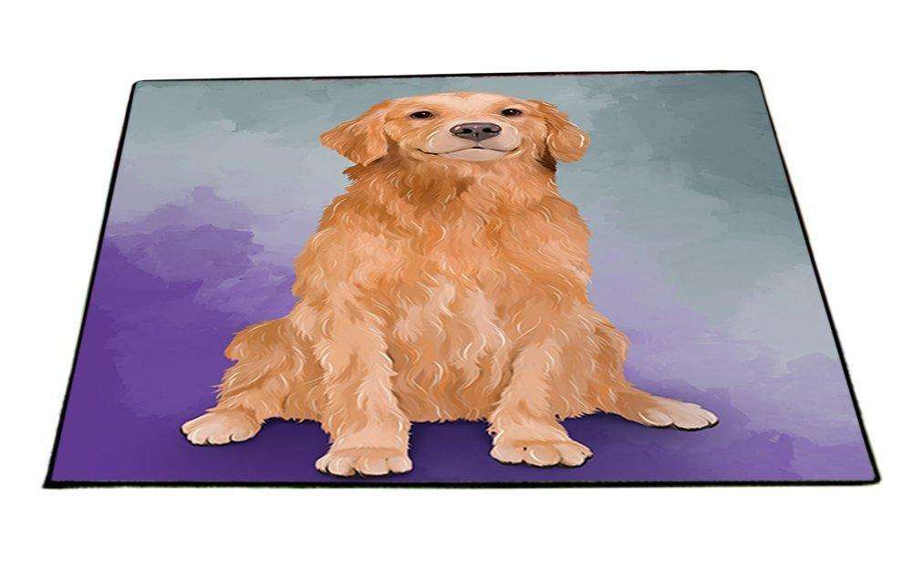 Golden Retrievers Dog Indoor/Outdoor Floormat D142