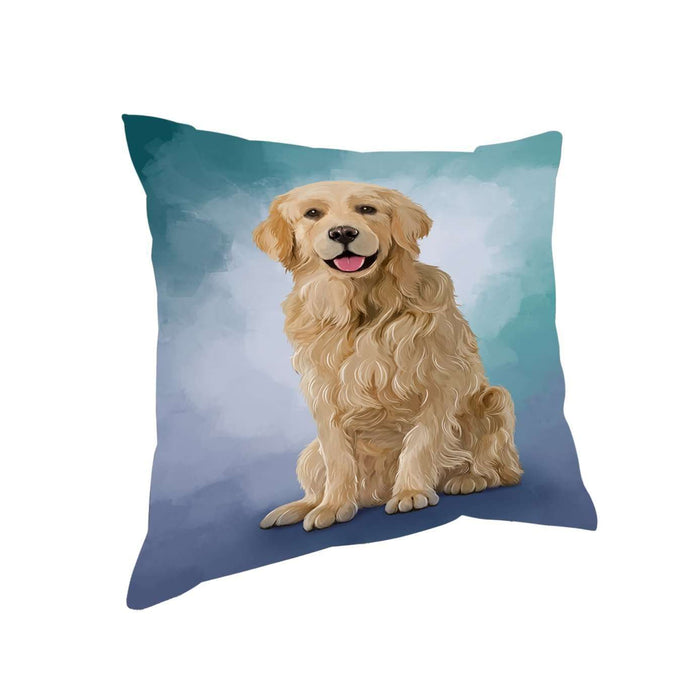 Golden Retrievers Dog Throw Pillow D340