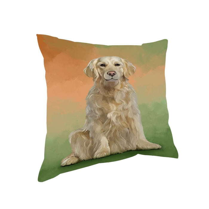 Golden Retrievers Dog Throw Pillow D341