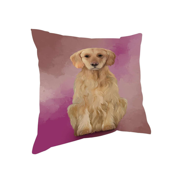 Golden Retrievers Dog Throw Pillow D342