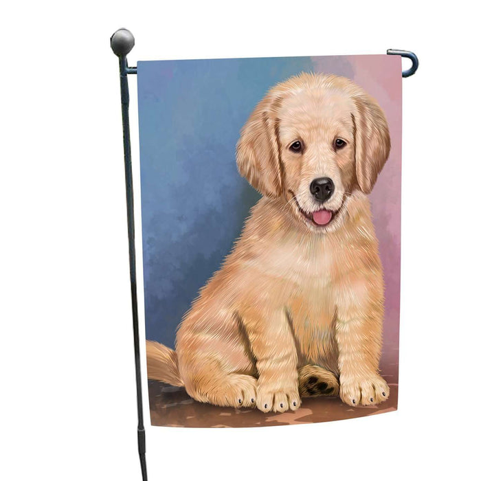 Golden Retrievers Puppy Dog Garden Flag