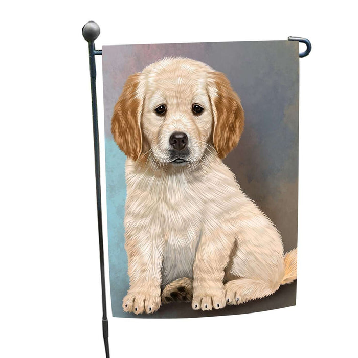 Golden Retrievers Puppy Dog Garden Flag