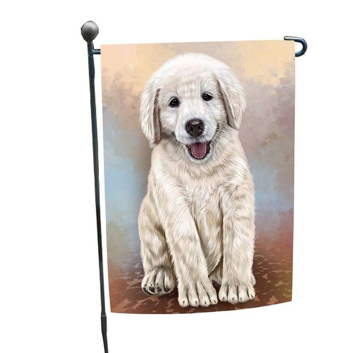 Golden Retrievers Puppy Dog Garden Flag