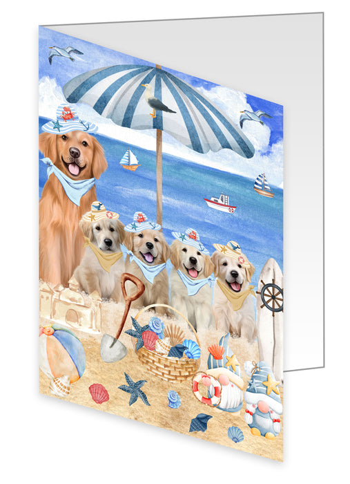 Golden Retriever Greeting Cards & Note Cards with Envelopes: Explore a Variety of Designs, Custom, Invitation Card Multi Pack, Personalized, Gift for Pet and Dog Lovers