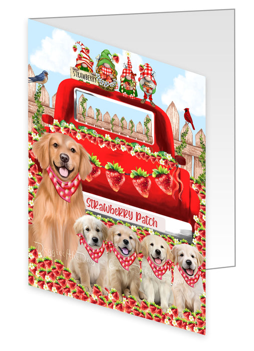 Golden Retriever Greeting Cards & Note Cards, Explore a Variety of Personalized Designs, Custom, Invitation Card with Envelopes, Dog and Pet Lovers Gift