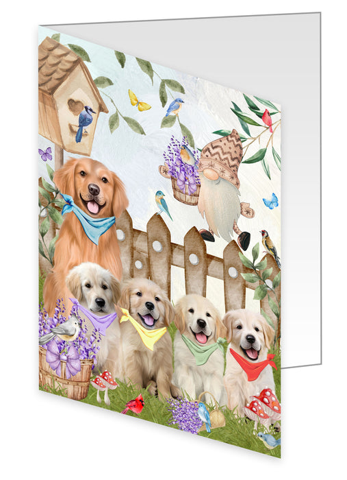 Golden Retriever Greeting Cards & Note Cards: Explore a Variety of Designs, Custom, Personalized, Halloween Invitation Card with Envelopes, Gifts for Dog Lovers