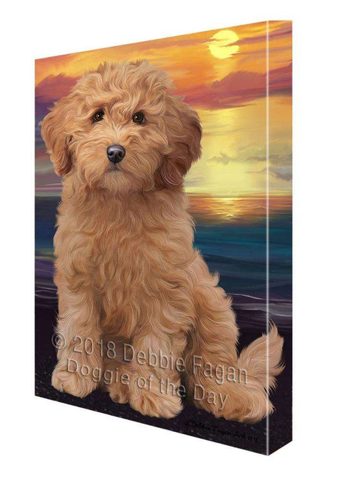 Goldendoodle Dog Canvas Print Wall Art Décor CVS83042