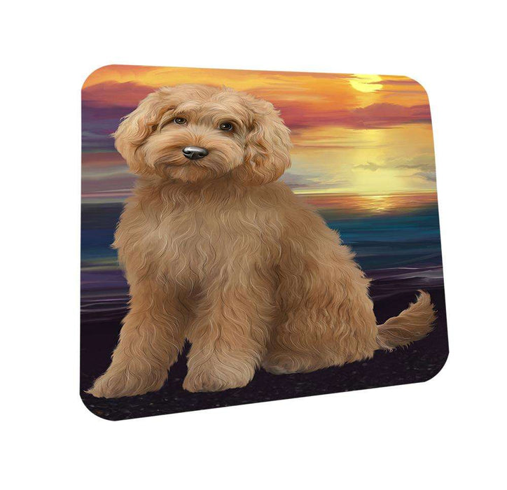 Goldendoodle Dog Coasters Set of 4 CST51710