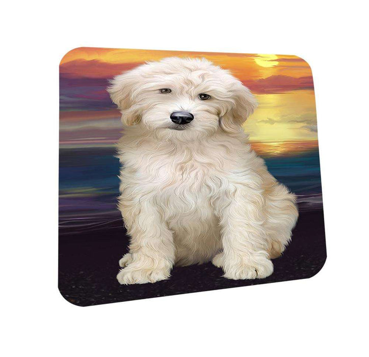Goldendoodle Dog Coasters Set of 4 CST51714