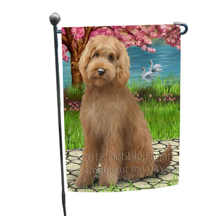 Goldendoodle Dog Garden Flag GFLG51754