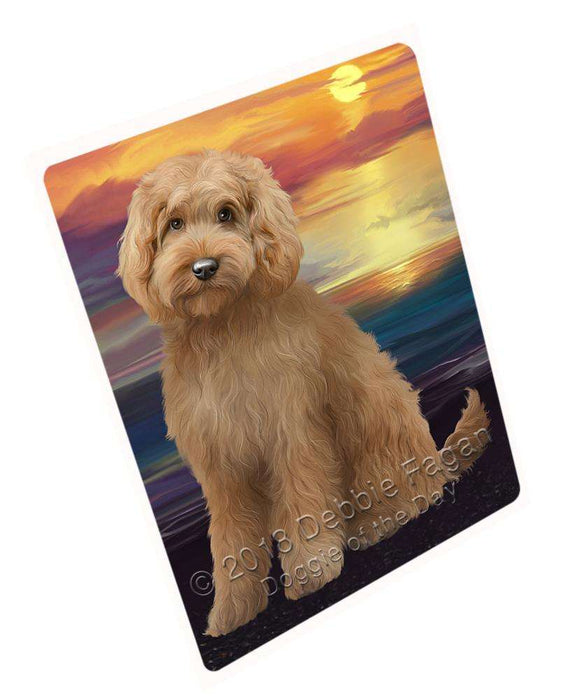 Goldendoodle Dog Magnet Mini (3.5" x 2") MAG59502