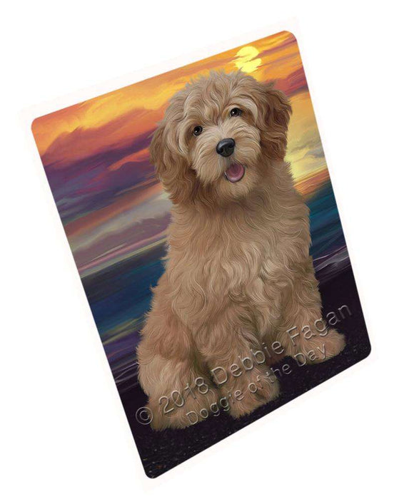 Goldendoodle Dog Magnet Mini (3.5" x 2") MAG59505