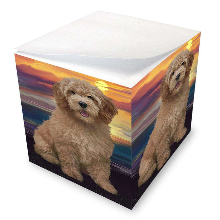 Goldendoodle Dog Note Cube NOC51752