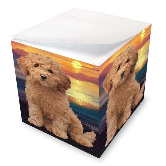 Goldendoodle Dog Note Cube NOC51753