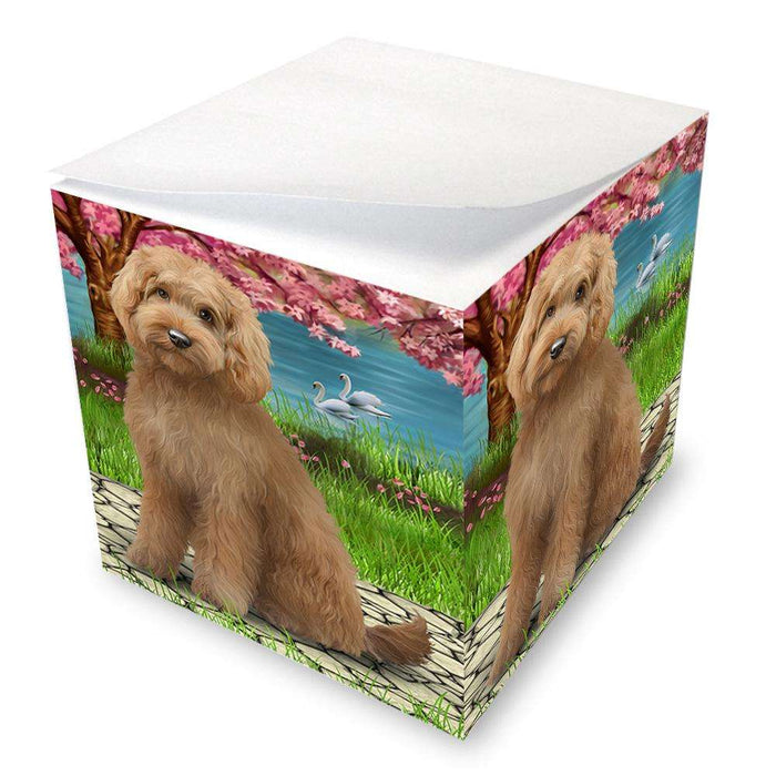 Goldendoodle Dog Note Cube NOC51757